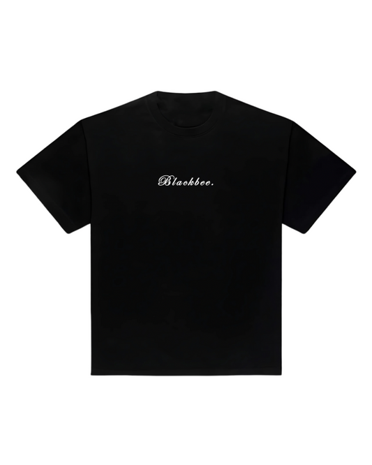 Black solid Oversized T-shirt