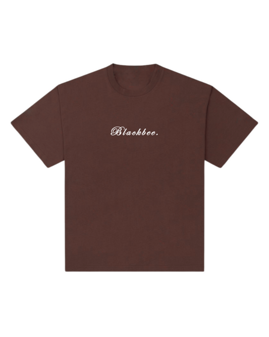 Brown Solid Oversized T-shirt